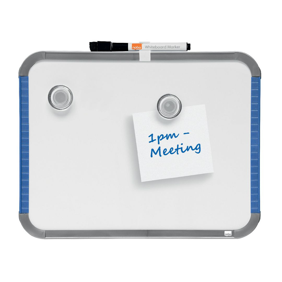 BildeWhiteboard Slim NOBO vit 22x28cm