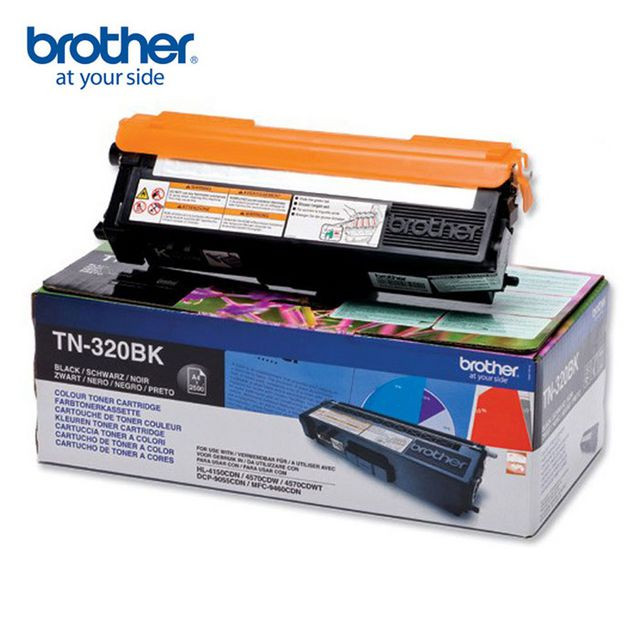 BildeToner BROTHER TN320BK 2,5K svart
