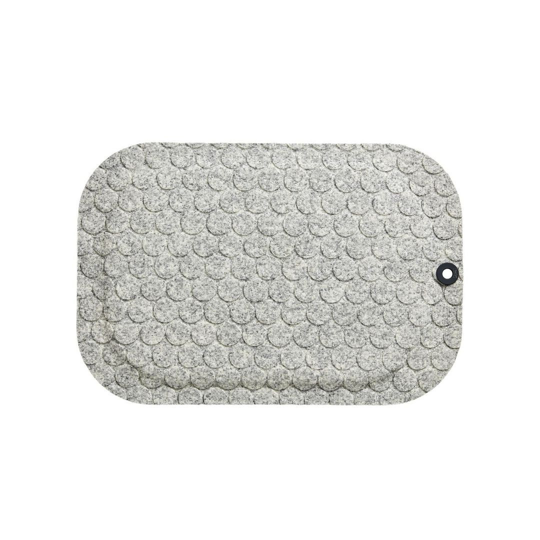 BildeArbetsplatsmatta StandUp C 53x77 askvit