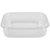 Plastform klar rektangulär 350ml 60/fp