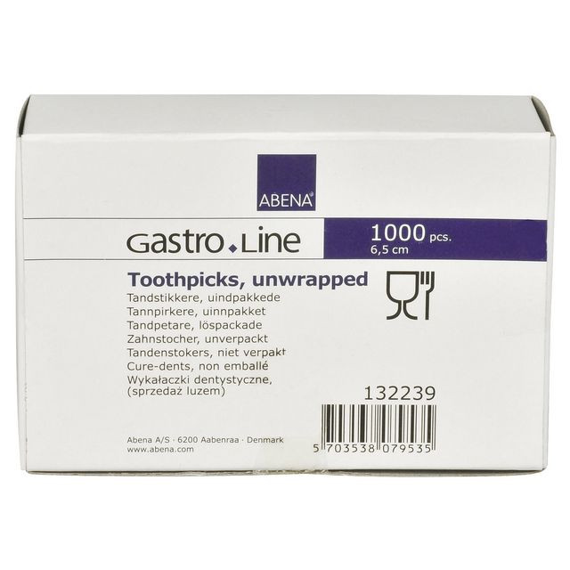 BildeTandpetare rund lösförpackade 1000/fp