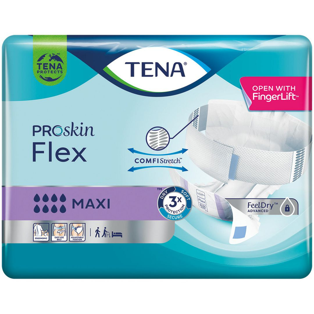 BildeInkoskydd TENA Flex Maxi L 22/fp
