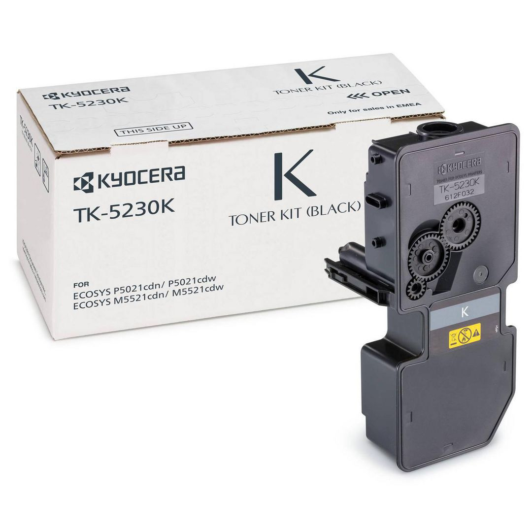 BildeToner KYOCERA TK-5230K 2,6K svart