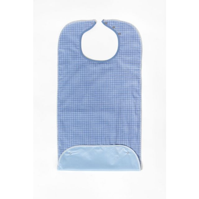 BildeHaklapp flergång spillficka blå 45x90cm