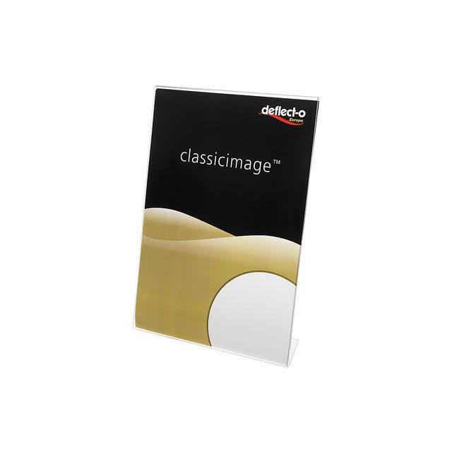 BildeInformationsställ akryl A4 lutande 12/fp