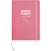 Kalender Week planner odaterad rosa 1051