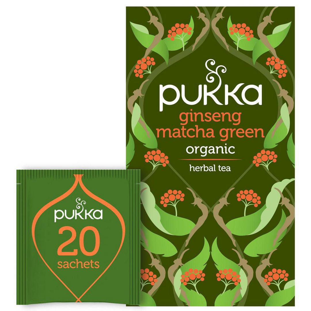 BildeTe PUKKA Ginseng Matcha Green 20/fp