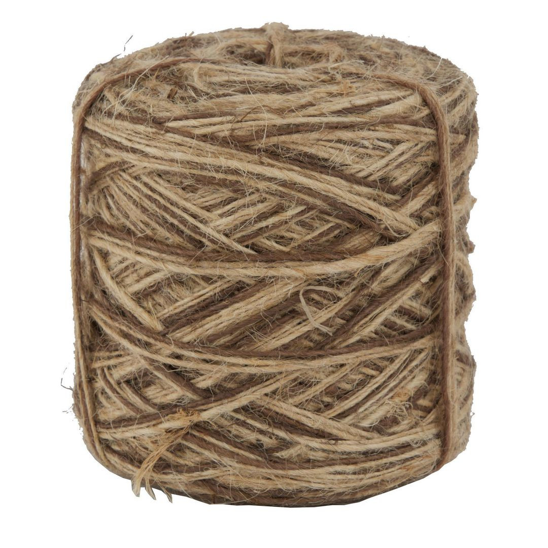 BildeJuteband melerad brun 166m