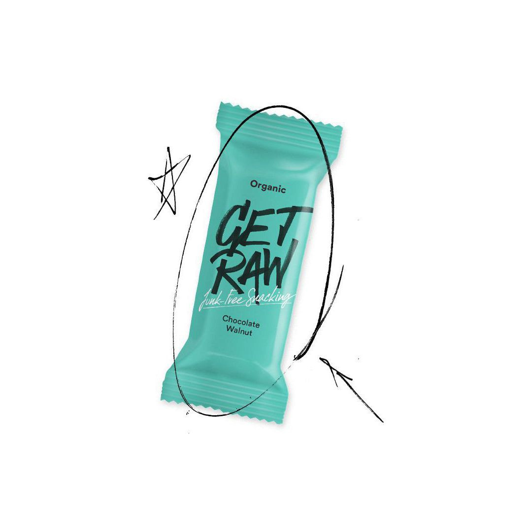 BildeBar GET RAW Chocolate och Walnut 42g