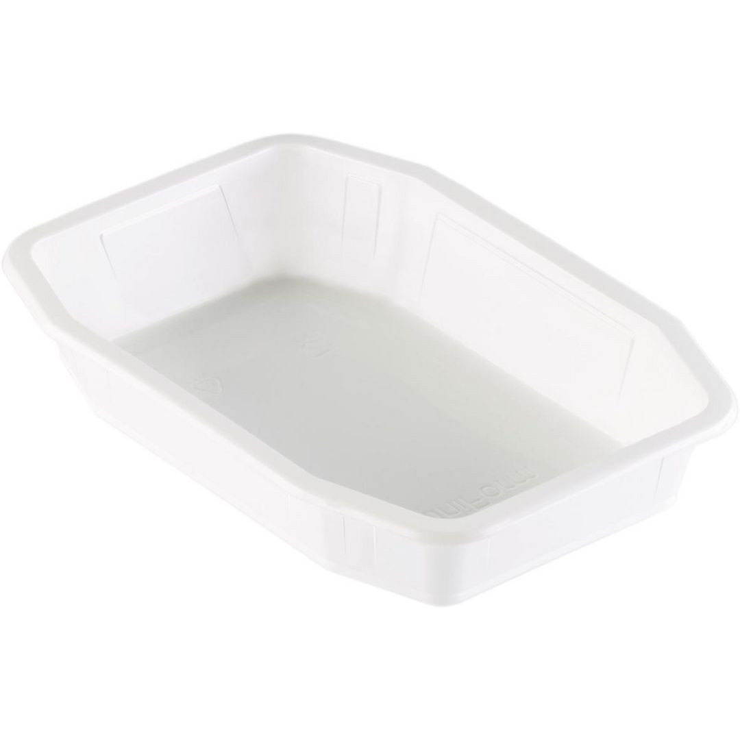 BildeDUNIform 1-f PP 840ml vit 328/fp