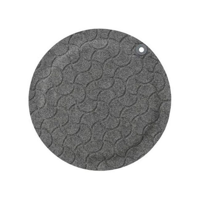 BildeArbetsplatsmatta StandUp Round Ø56cm grå