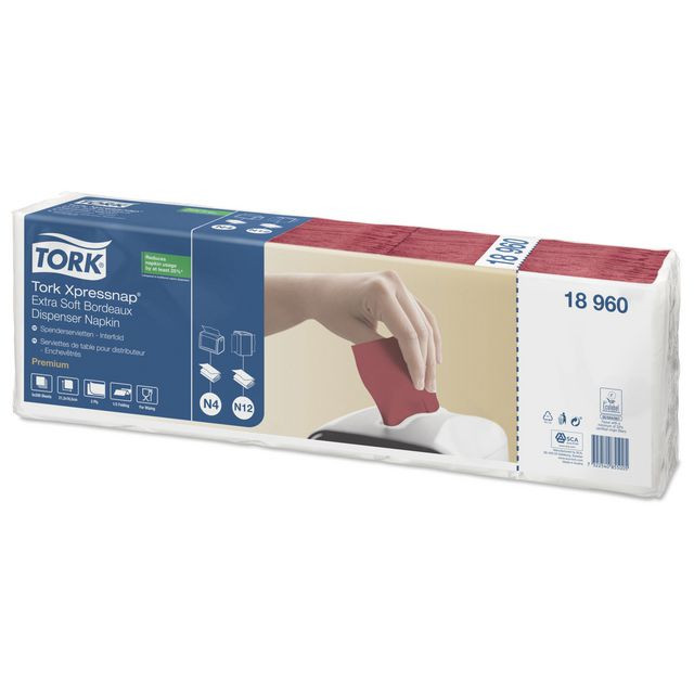 BildeServett TORK Pre N4 2-lag borde. 1000/fp