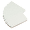 Plastkort ZEBRA PVC White Cards 500/fp
