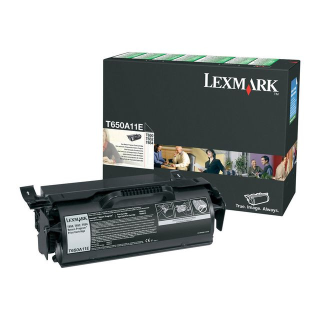 BildeToner LEXMARK T650A11E 7K svart