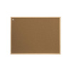 Anslagstavla kork träram 90x60cm