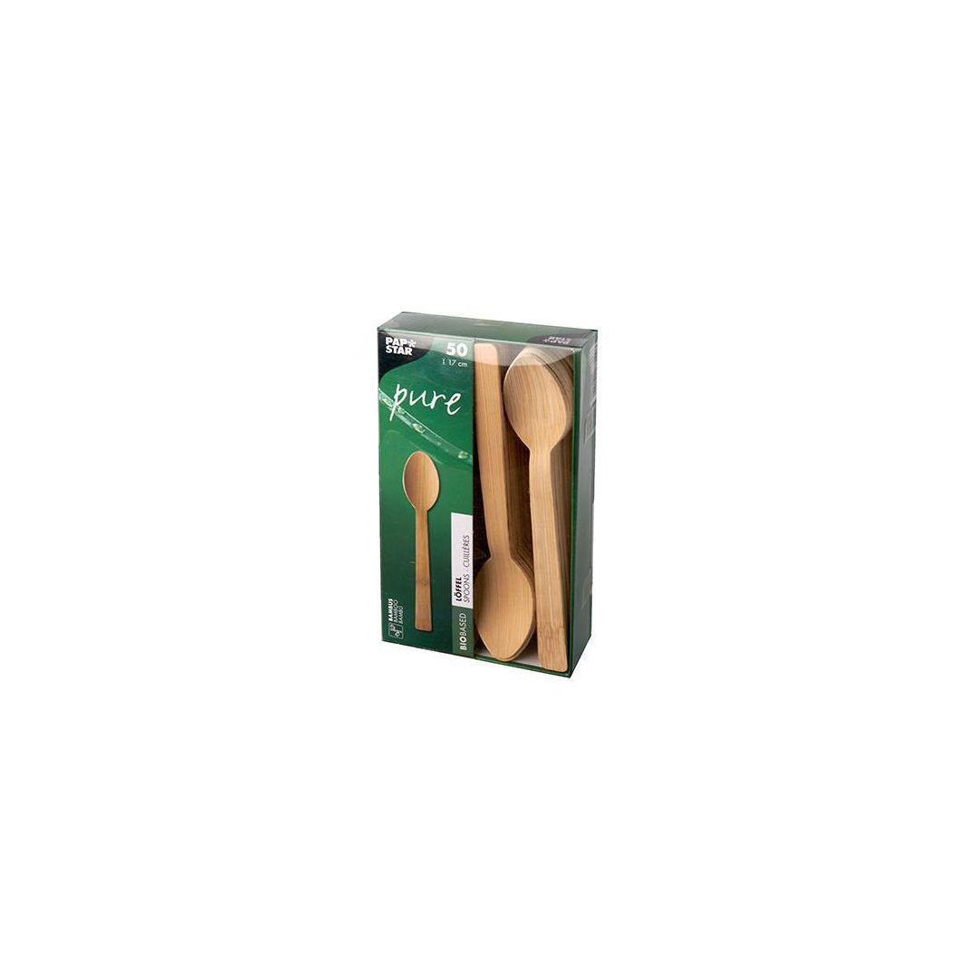 BildeBestick Sked PURE bambu 17cm 50/fp