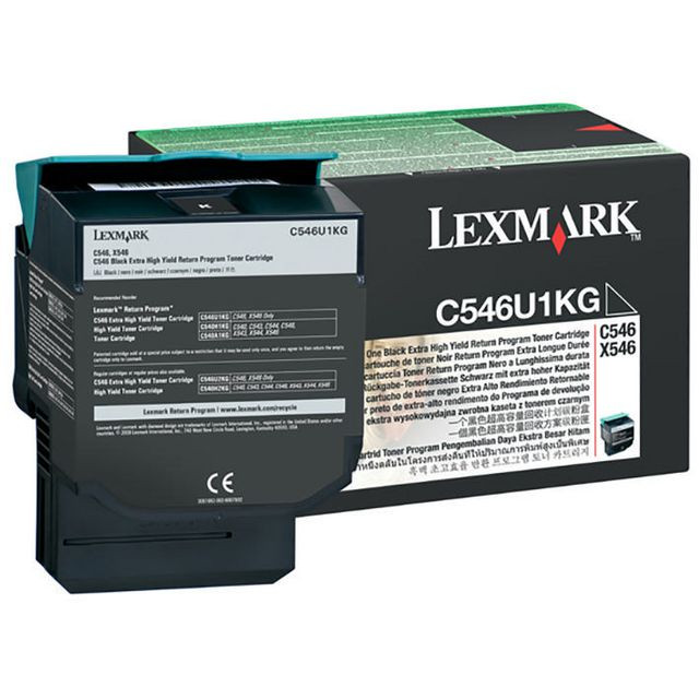BildeToner LEXMARK C546U1KG 8K svart