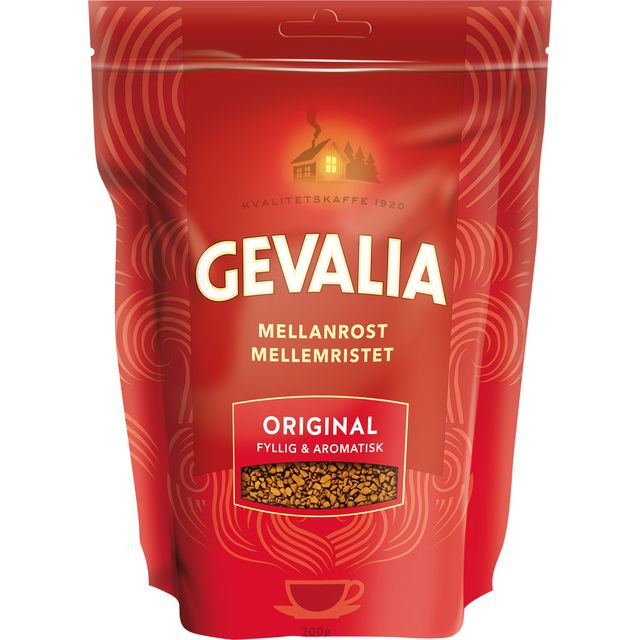 BildeKaffe GEVALIA Snabbkaffe refill 200g