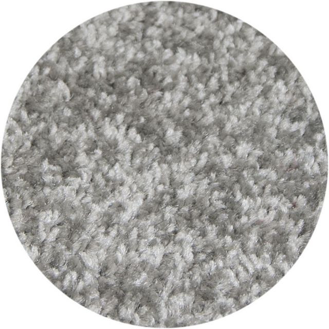 BildeMatta rund 400 cm grå