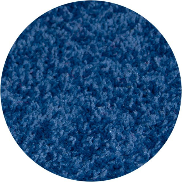 BildeMatta rund 400 cm blå