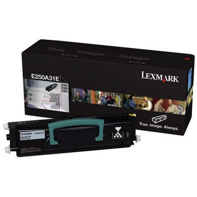 BildeToner LEXMARK E250A31E 3,5K svart