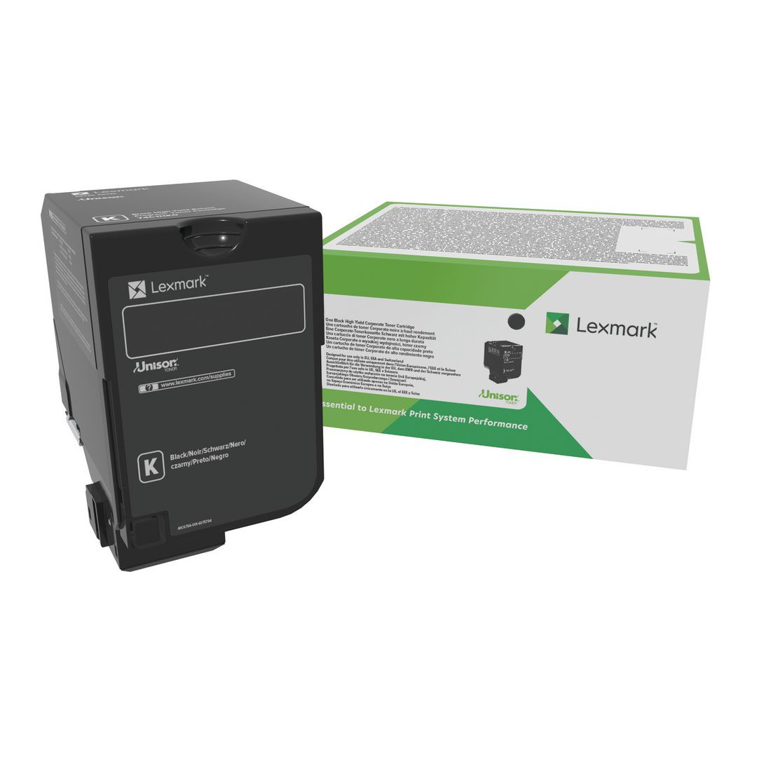 BildeToner LEXMARK 74C2HKE 20K svart