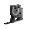 Tape DYMO Durable D1 12mm vit på svart