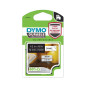 Tape DYMO Durable D1 12mm svart på vit