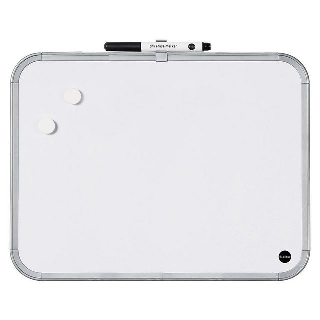 BildeWhiteboard BI-OFFICE slim stål 27,9x35,5