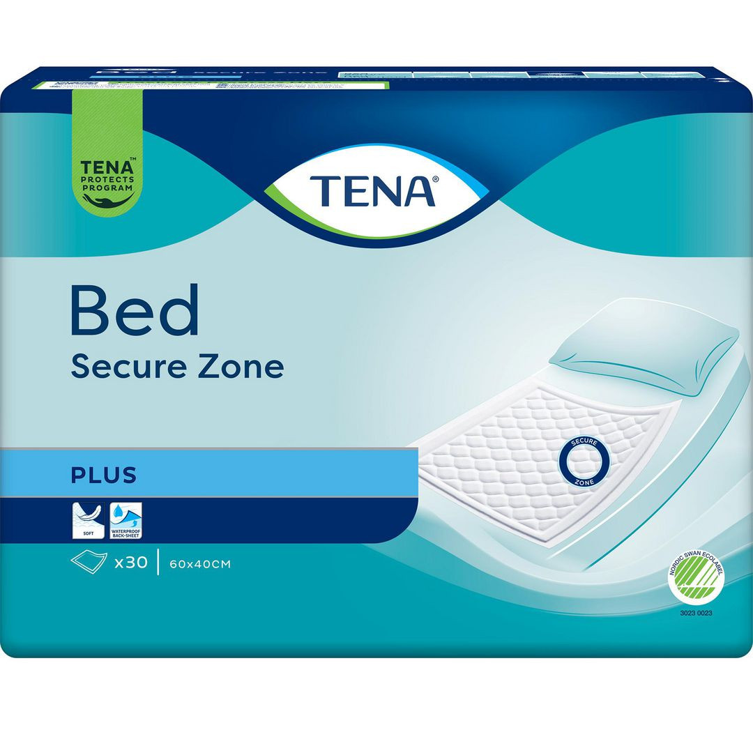 BildeInkoskydd TENA Bed Plus 60x40cm 30/fp