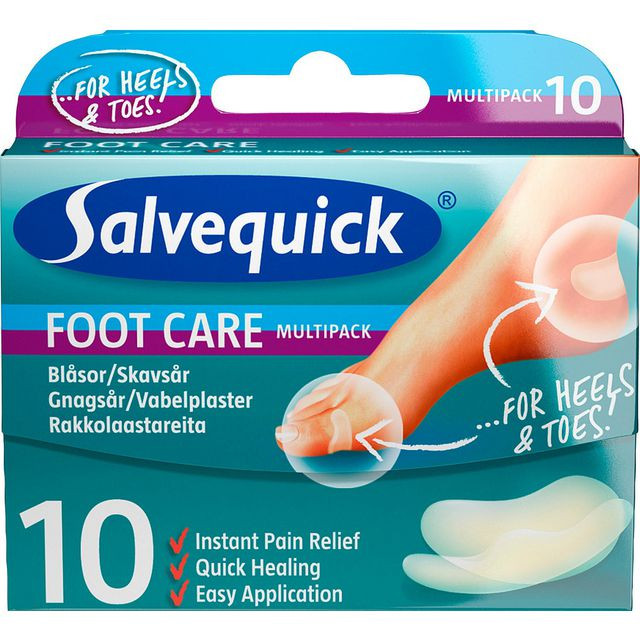 BildePlåster SALVEQUICK FC skavsår mix 10/fp
