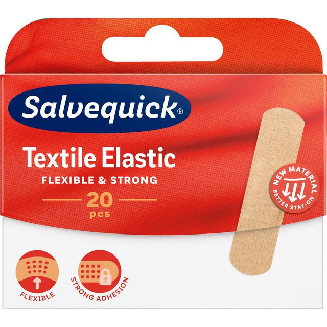 BildePlåster SALVEQUICK textil M 20/fp