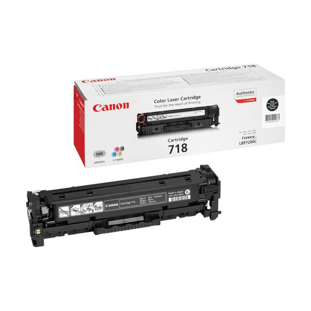 BildeToner CANON 2662B002 718BK 3,4K svart