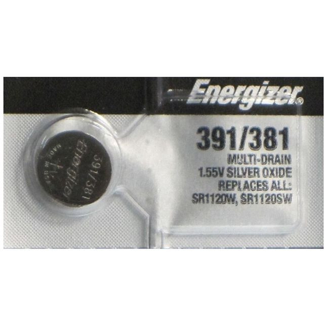 BildeBatteri ENERGIZER Silveroxid 391/381