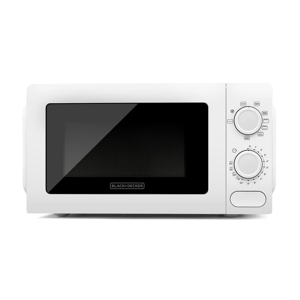 BildeMikrovågsugn BLACK&DECKER 700W vit 20L