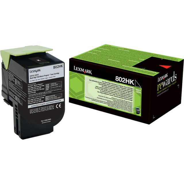 BildeToner LEXMARK 80C2HKE 4K svart