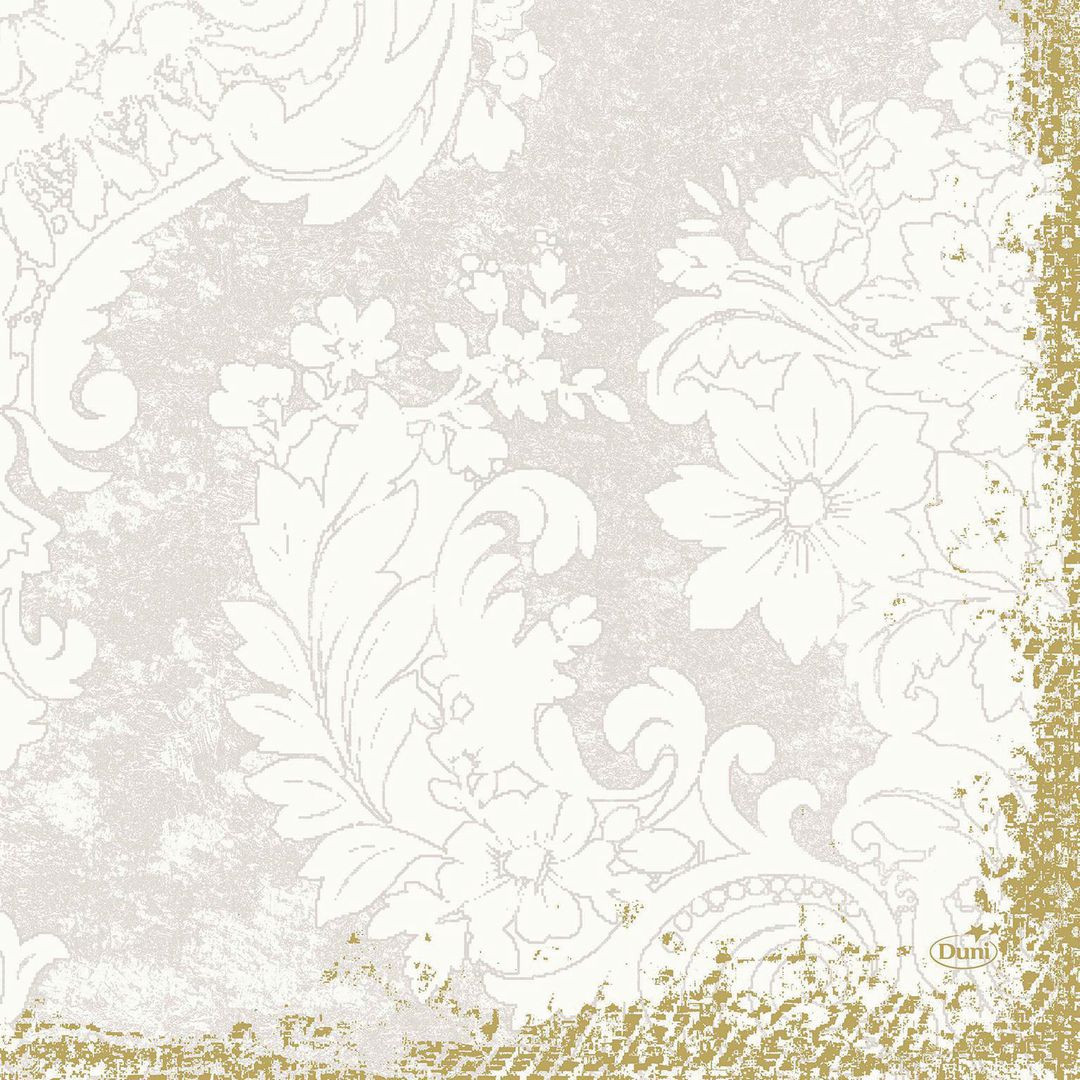 BildeServett 3-lags 33x33cm Royal vit 50/fp