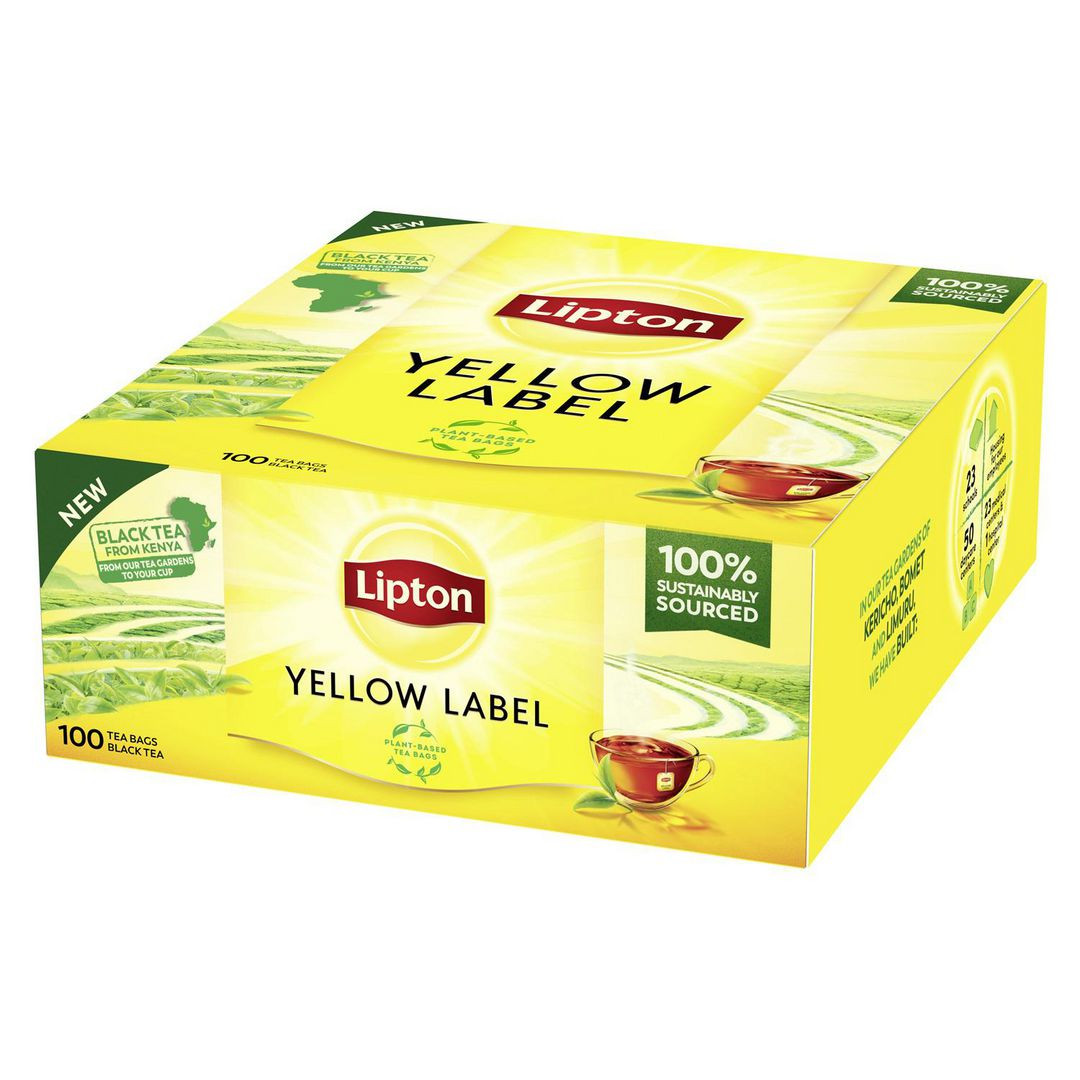BildeTe LIPTON påse Yellow Label 100/fp