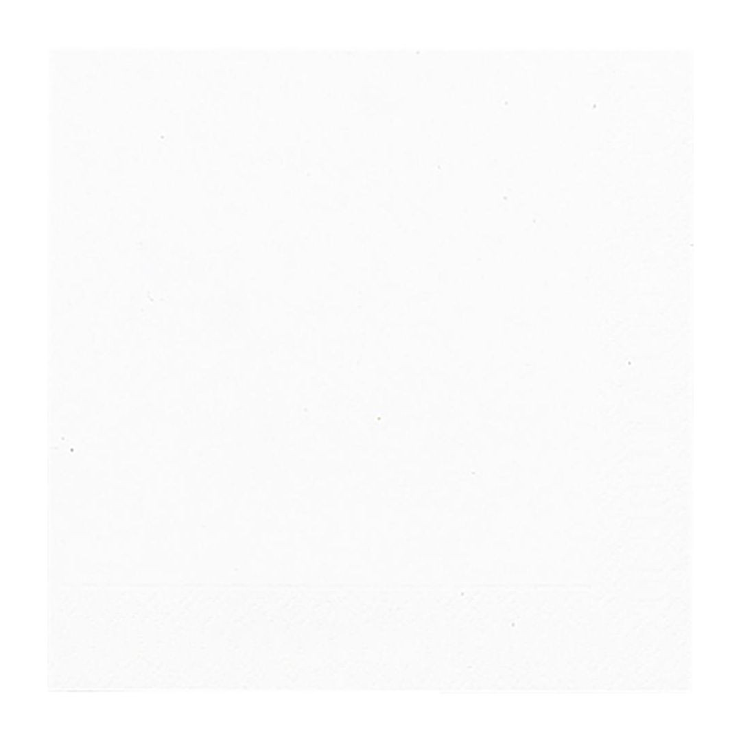 BildeServett DUNI 1-lags 33x33cm vit 500/fp