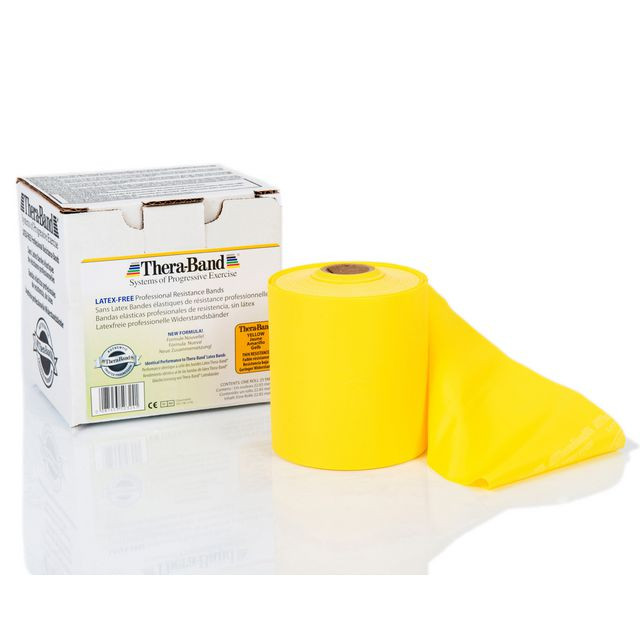 BildeTHERA-BAND Latexfri 22m gul