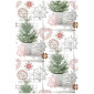 Julpapper 57cmx154m Pinetree