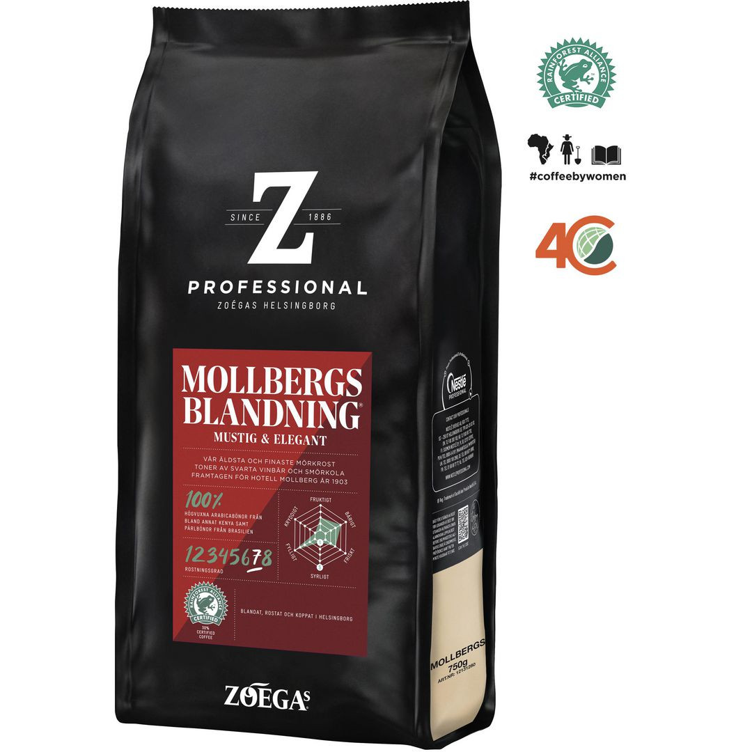 BildeKaffe ZOÉGAS Bönor Mollbergs 750g