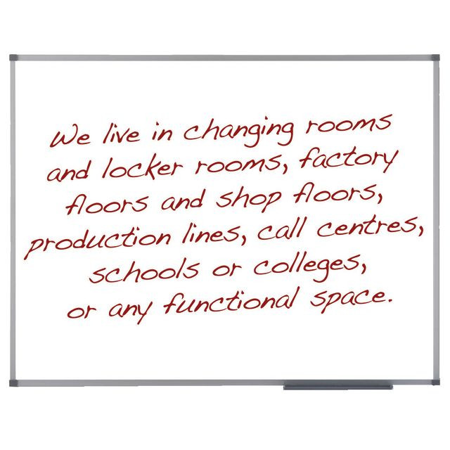 BildeWhiteboard emalj 120x150 cm