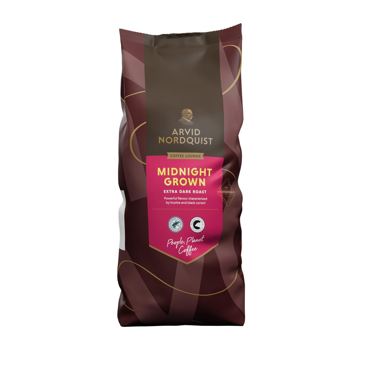 BildeKaffe ARVID.N MidnightGrown Bönor 1kg