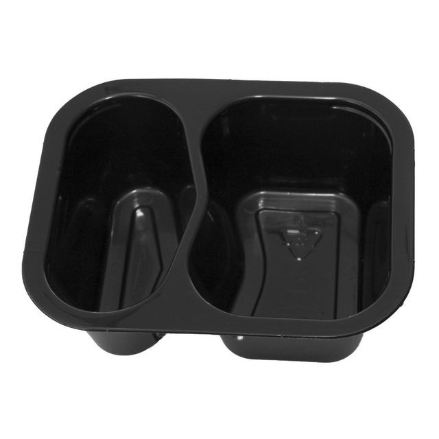 BildeDUNIform 2-fack PP 360ml svart 480/fp