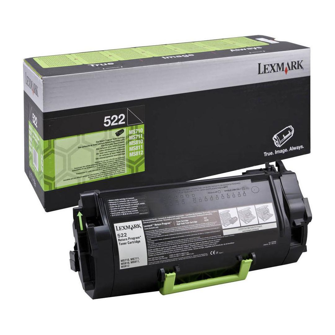 BildeToner LEXMARK 52D2000 522 8K svart