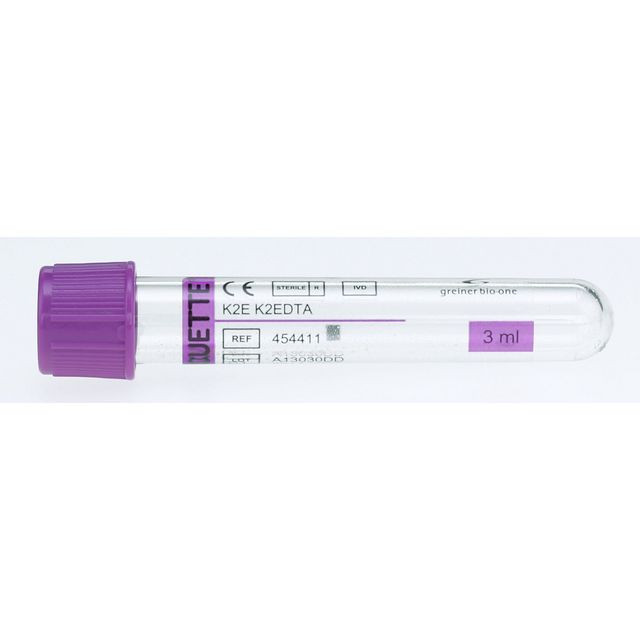 BildeProvrör VACUETTE EDTA K2 5/3ml 50/fp