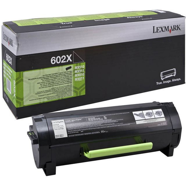 BildeToner LEXMARK 60F2X00 602X 20K svart