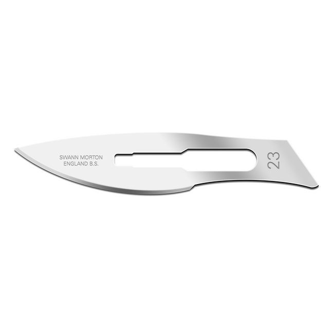 BildeSkalpellblad SwannMorton No23 100/fp