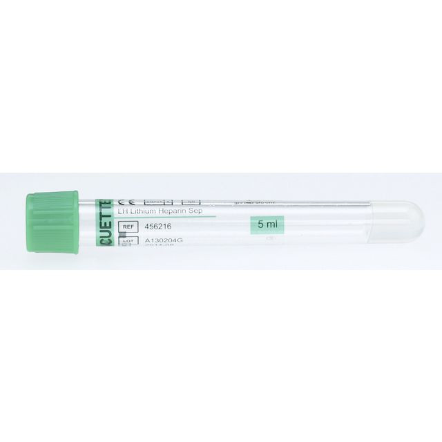 BildeVACUETTE Mintgrön Li-Hep Gel7/5ml 50/fp